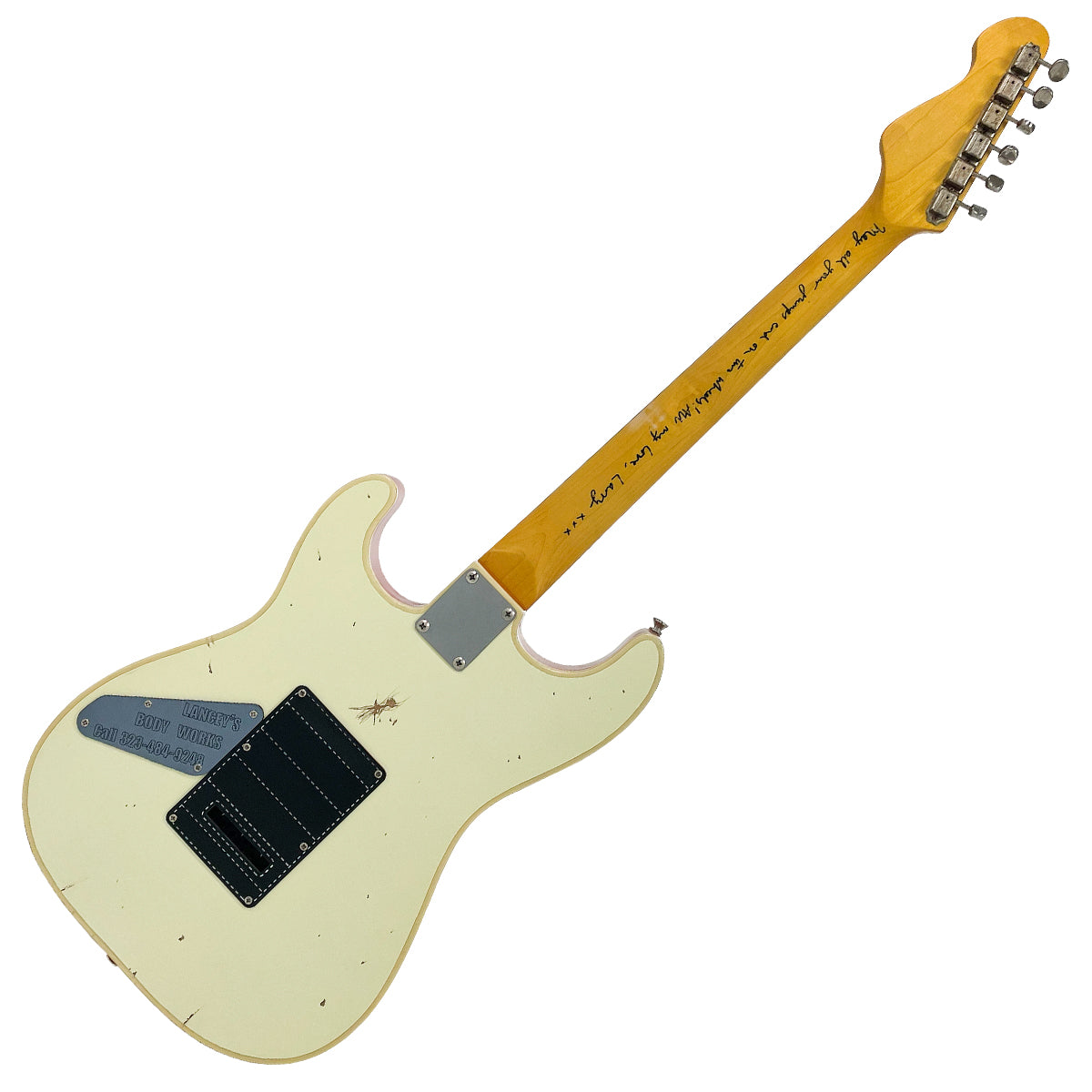 Vintage ProShop Unique Joe Doe ~ Lucky Betty™ ~ Distressed White