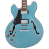 Gun Hill Blue Vintage Limited Edition Left Hand VSA500 ReIssued Semi-Acoustic Guitar
