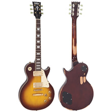 Load image into Gallery viewer, Vintage V100 ICON Electric Guitar ~ Distressed Tobacco Sunburst
