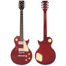 Load image into Gallery viewer, Wine Red Vintage V10 Coaster Series Electric Guitar