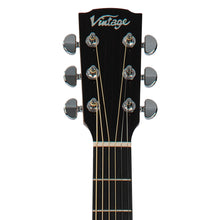 Load image into Gallery viewer, Cherry Burst Vintage Pacific Coast Series Acoustic Guitar