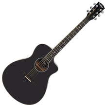 Load image into Gallery viewer, Midnite Black Vintage Pacific Coast Series Acoustic Guitar