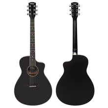 Load image into Gallery viewer, Midnite Black Vintage Pacific Coast Series Acoustic Guitar