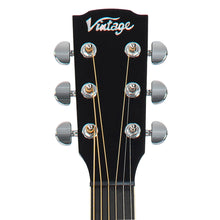 Load image into Gallery viewer, Midnite Black Vintage Pacific Coast Series Acoustic Guitar