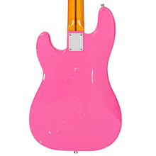 Load image into Gallery viewer, Vintage V42 ProShop Custom Bass Guitar~ Distressed Bubblegum Pink