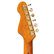 Load image into Gallery viewer, Distressed White Over Sunburst Gloss Vintage V6 ProShop Custom-Build Electric Guitar