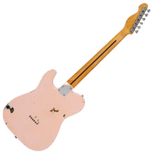 Load image into Gallery viewer, Distressed Shell Pink over Sunburst Vintage V72 ProShop Custom-Build Electric Guitar