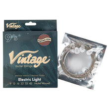 Load image into Gallery viewer, Vintage Electric Guitar Strings ~ 9-42