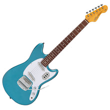 Load image into Gallery viewer, Bayview Blue Vintage REVO Series 'Colt' SS Twin Electric Guitar