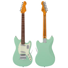 Load image into Gallery viewer, Ventura Green Vintage REVO Series 'Colt' SS Twin Electric Guitar