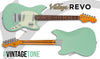 Ventura Green Vintage REVO Series 'Colt' SS Twin Electric Guitar