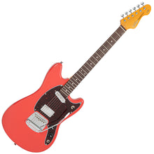 Load image into Gallery viewer, Vintage REVO Series &#39;Colt&#39; HS Duo Electric Guitar ~ Firenza Red