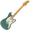 Metallic Sherwood Green Vintage REVO Series 'Colt HH Twin' Hardtail Guitar
