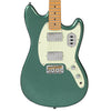 Metallic Sherwood Green Vintage REVO Series 'Colt HH Twin' Hardtail Guitar