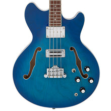 Load image into Gallery viewer, Blueburst Vintage REVO Series 'Supreme' Semi-Acoustic Bass Guitar