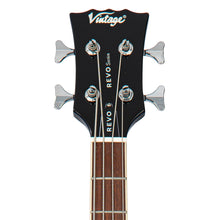 Load image into Gallery viewer, Blueburst Vintage REVO Series 'Supreme' Semi-Acoustic Bass Guitar