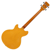 Load image into Gallery viewer, Vintage REVO Series 'Supreme' Semi-Acoustic Bass Guitar ~ Natural