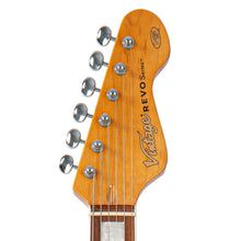 Load image into Gallery viewer, Arctic White Vintage REVO Series 'Surfmaster' Thinline Twin Electric Guitar