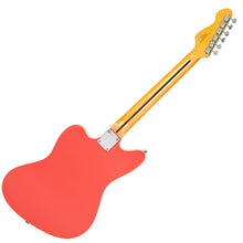 Load image into Gallery viewer, Vintage REVO Series &#39;Surfmaster&#39; Quad Electric Guitar ~ Firenza Red