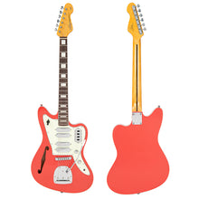Load image into Gallery viewer, Firenza Red Vintage REVO Series 'Surfmaster' Quad Electric Guitar
