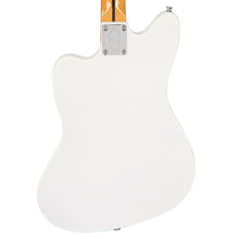 Load image into Gallery viewer, Metallic White Vintage REVO Series 'Surfmaster' Quad Electric Guitar