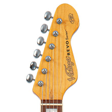 Load image into Gallery viewer, Vintage REVO Series 'Surfmaster 90' Electric Guitar ~ Amberburst