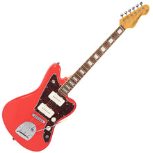 Load image into Gallery viewer, Vintage REVO Series &#39;Surfmaster 90&#39; Guitar ~ Firenze Red