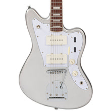 Load image into Gallery viewer, Metallic Silver Vintage REVO Series 'Surfmaster 90' Guitar
