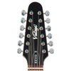 Boulevard Black Vintage REVO Series 'Surfmaster Thinline' 12-String Electric Guitar