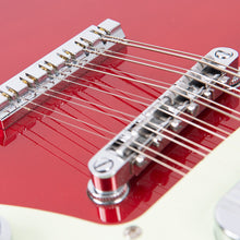Load image into Gallery viewer, Candy Apple Red Vintage REVO Series 'Surfmaster Thinline' 12-String Electric Guitar
