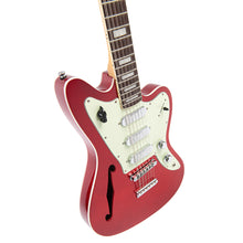 Load image into Gallery viewer, Candy Apple Red Vintage REVO Series 'Surfmaster Thinline' 12-String Electric Guitar