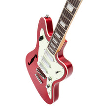 Load image into Gallery viewer, Candy Apple Red Vintage REVO Series 'Surfmaster Thinline' 12-String Electric Guitar