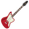 Vintage REVO Series 'Surfmaster Thinline' 12-String Electric Guitar ~ Candy Apple Red
