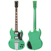 Green Metalflake Vintage 30th Anniversary VS6V Electric Guitar with Vintage Style Vibrato