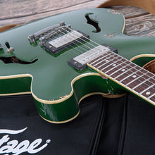 Load image into Gallery viewer, Olive Drab Green Vintage VSA500 ProShop Unique Electric Guitar