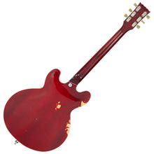 Load image into Gallery viewer, Distressed Cherry Red Vintage VSA500 ProShop Custom-Build Electric Guitar