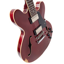 Load image into Gallery viewer, Distressed Cherry Red Vintage VSA500 ProShop Custom-Build Electric Guitar