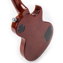 Load image into Gallery viewer, Vintage V100AFD Reissued Electric Guitar ~ Left Hand Flamed Amber