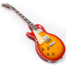 Load image into Gallery viewer, Vintage V100 Reissued Electric Guitar ~ Left Hand Cherry Sunburst