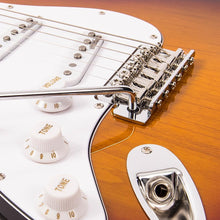 Load image into Gallery viewer, Vintage V6 ReIssued Electric Guitar ~ Left Hand Sunset Sunburst