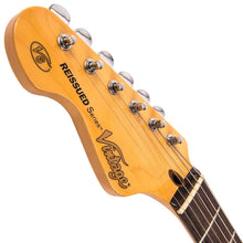 Load image into Gallery viewer, Vintage V6 ReIssued Electric Guitar ~ Left Hand Sunset Sunburst