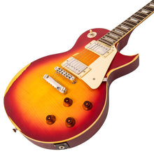Load image into Gallery viewer, Vintage V100 ICON Electric Guitar ~ Distressed Cherry Sunburst