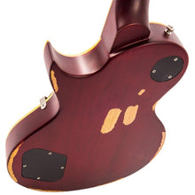 Load image into Gallery viewer, Vintage V100 ICON Electric Guitar ~ Distressed Cherry Sunburst