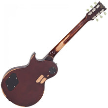 Load image into Gallery viewer, Vintage V100 ICON Electric Guitar ~ Distressed Tobacco Sunburst