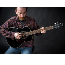 Load image into Gallery viewer, Vintage V300 Acoustic Folk Guitar Outfit ~ Black