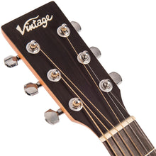 Load image into Gallery viewer, Vintage V300 Acoustic Folk Guitar Outfit ~ Mahogany