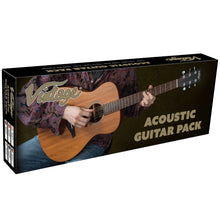 Load image into Gallery viewer, Vintage V300 Acoustic Folk Guitar Outfit ~ Natural
