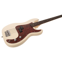 Load image into Gallery viewer, Vintage White Vintage V40 Coaster Series Bass Guitar