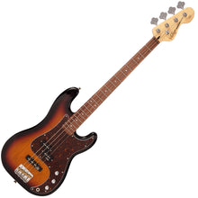 Load image into Gallery viewer, Vintage V42 ReIssued Bass Guitar ~ 3 Tone Sunburst