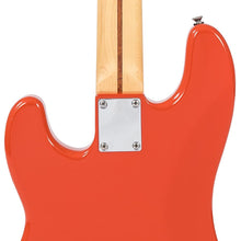 Load image into Gallery viewer, Firenza Red Vintage V4 ReIssued Maple Fingerboard Bass Guitar